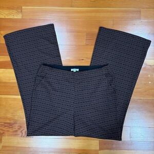 EUC Max Studio Brown Patterned Trousers, SZ XL